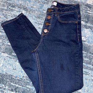 Juniors stretch jeggings